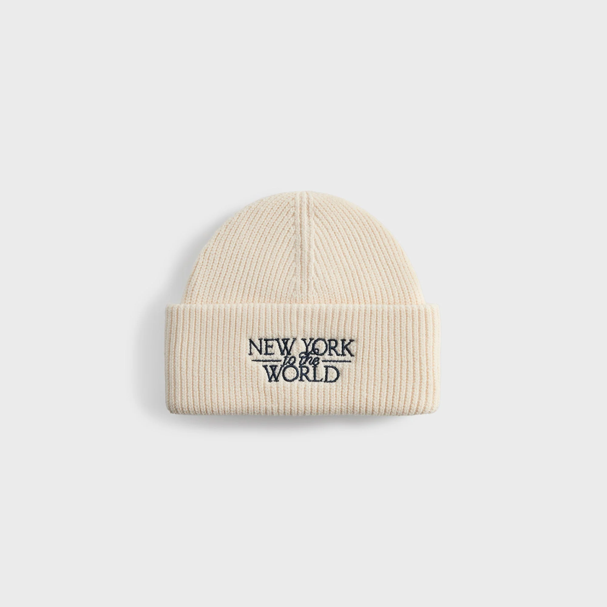 Image of Kith NY to the World Mia Beanie - Sandrift