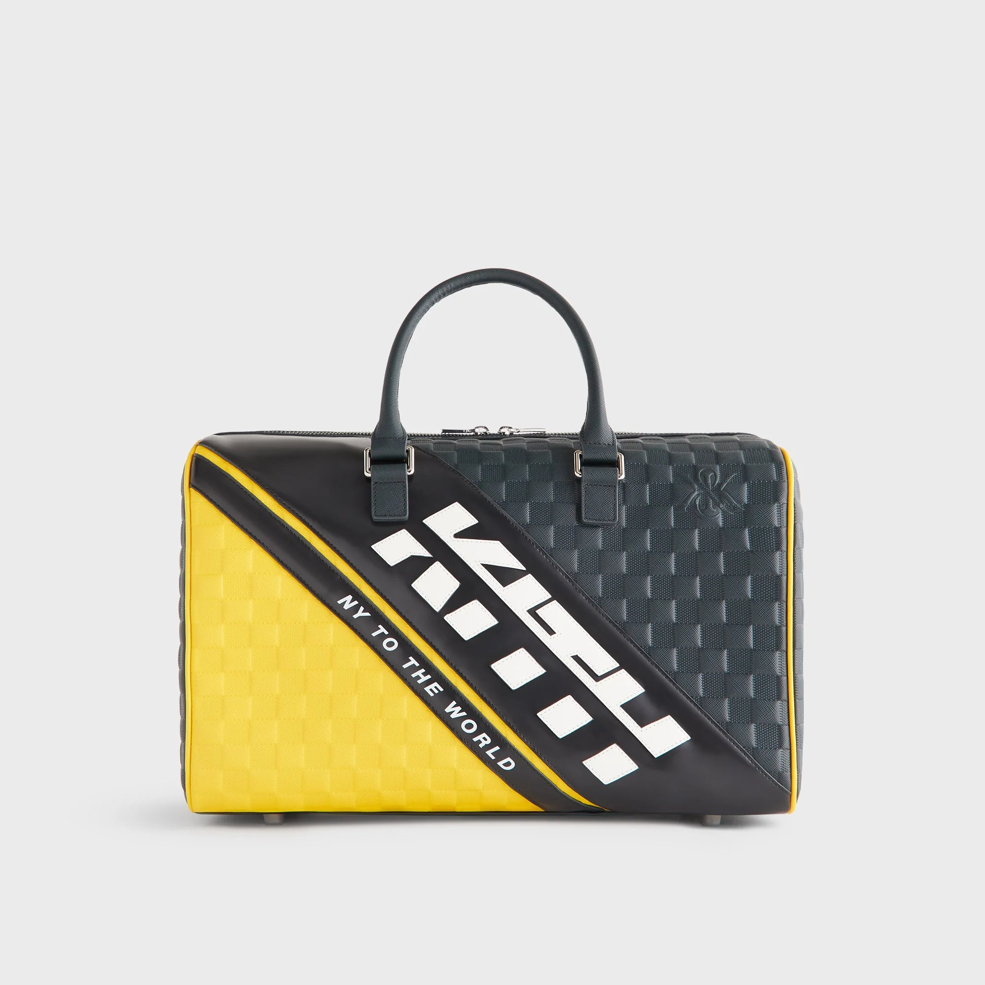Image of Kith Leather Moto Everyday Duffle - Stadium