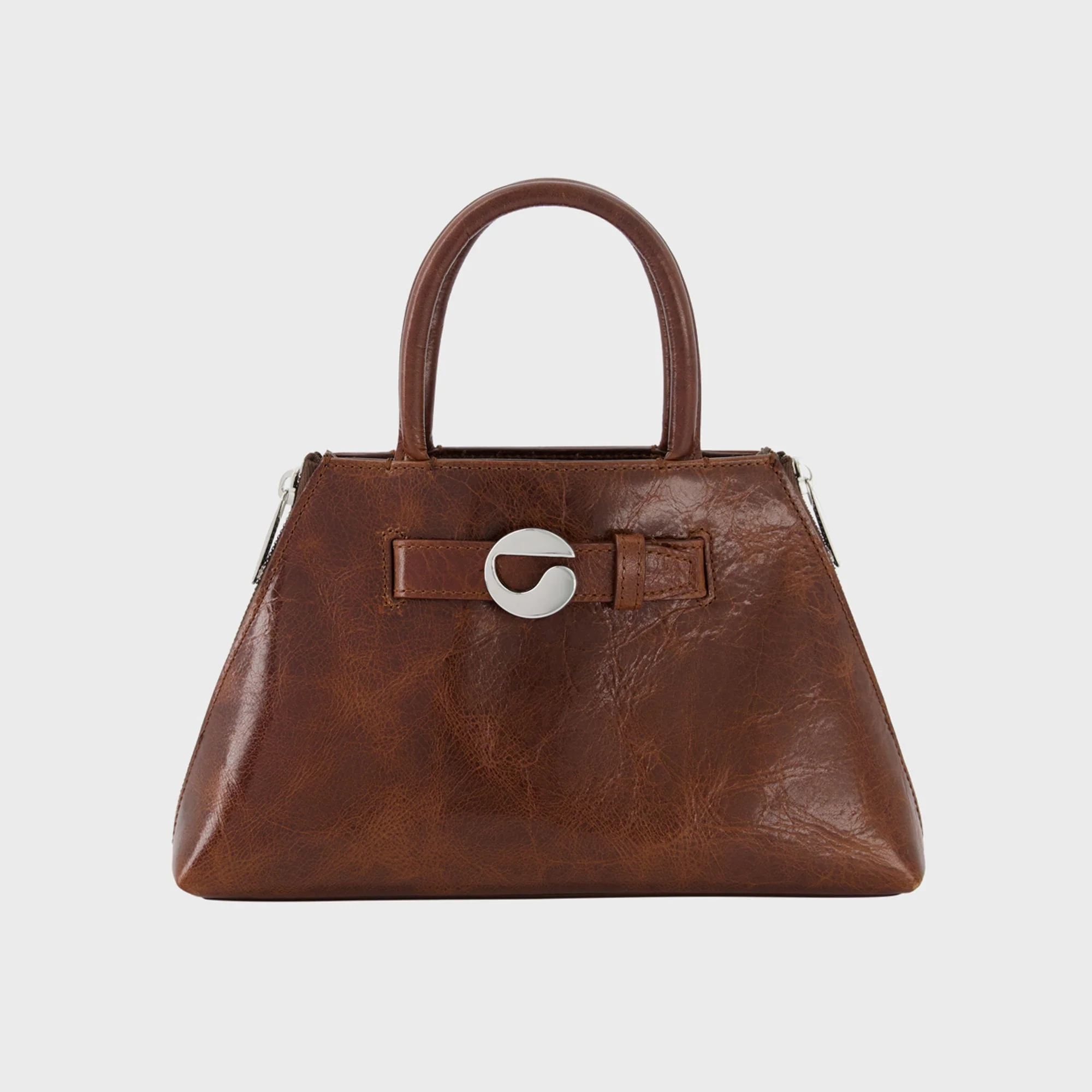 Image of Coperni Mini Data Bag - Brown