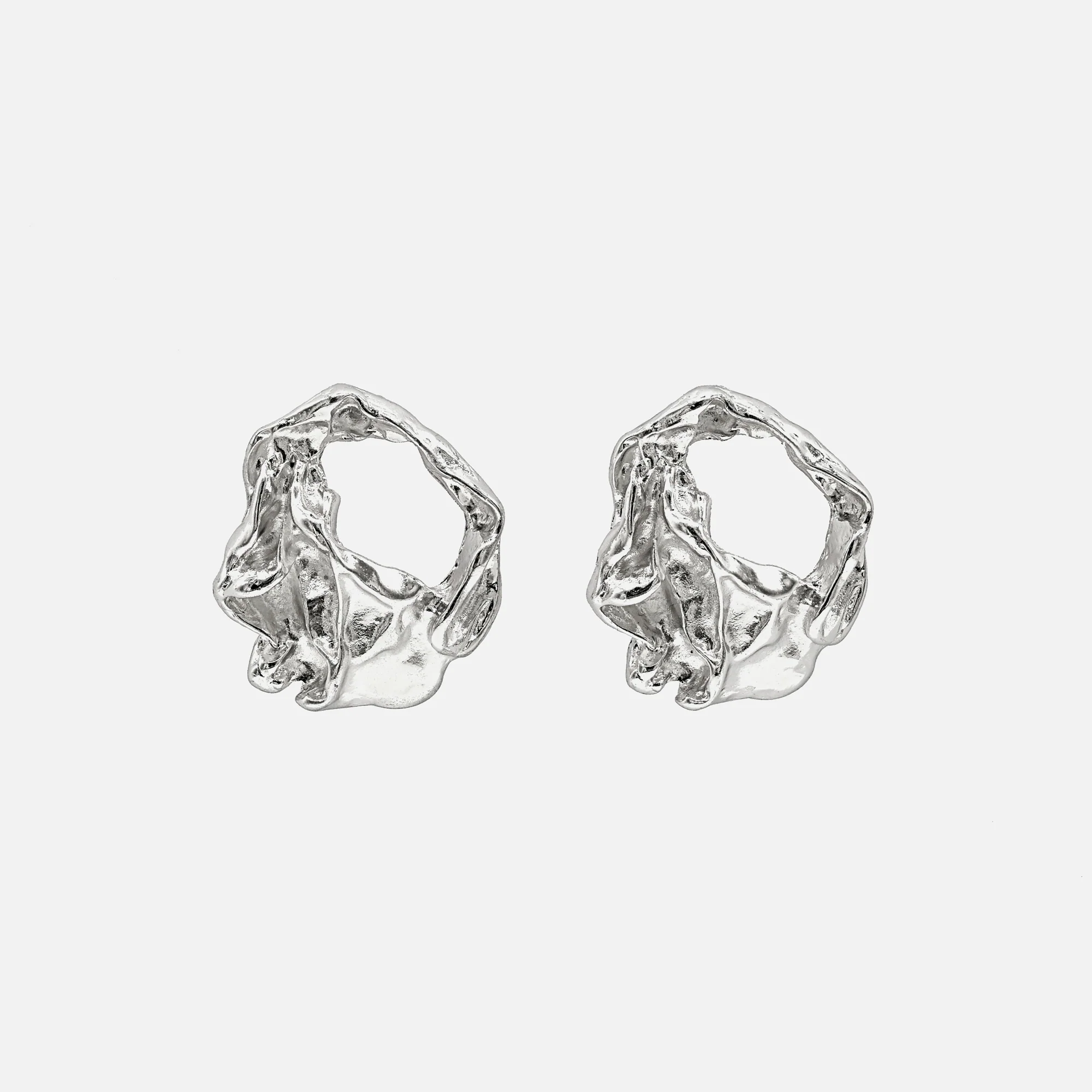 Image of ARSN Climax Earrings - Silver