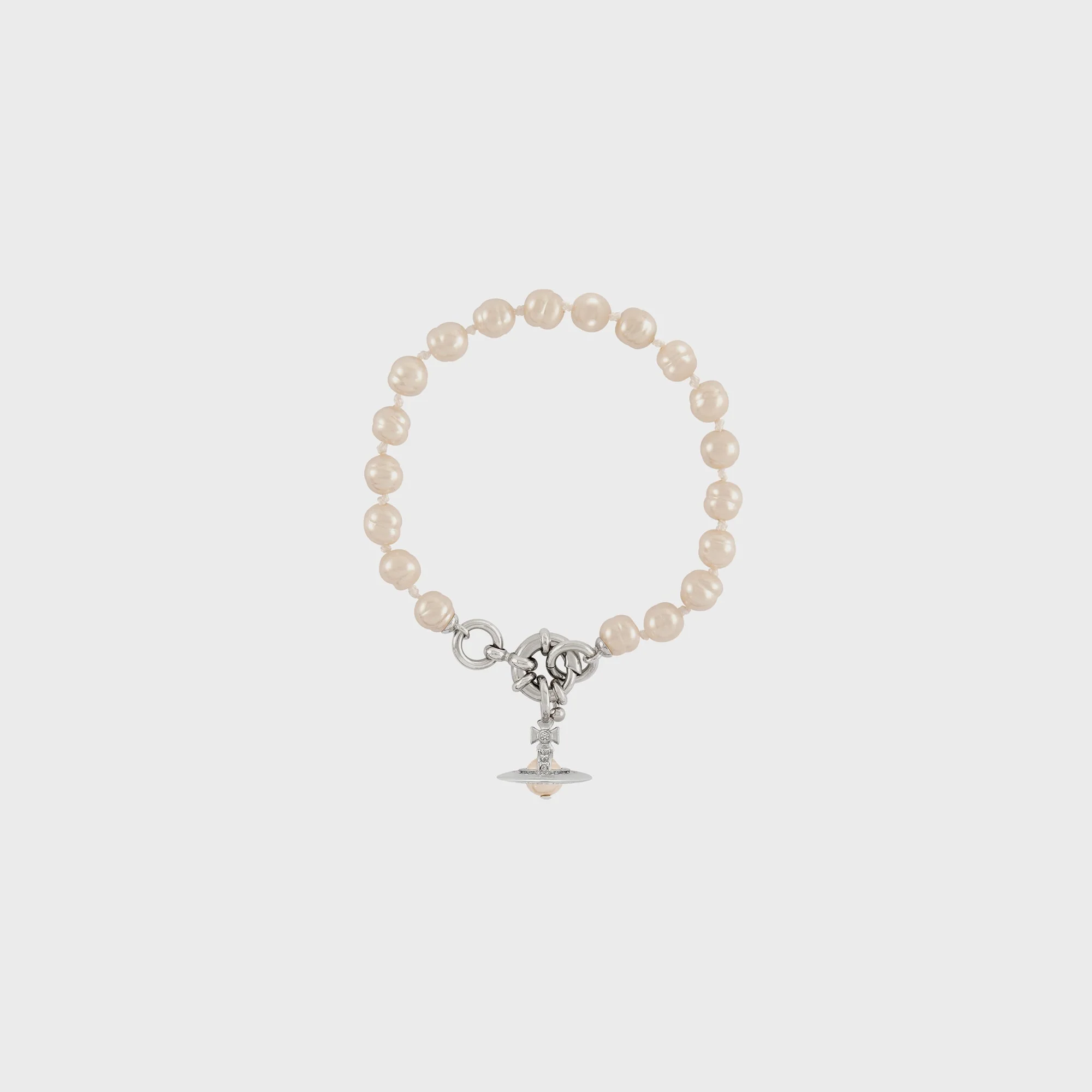 Image of Vivienne Westwood Aleksa Bracelet - Creamrose Pearl