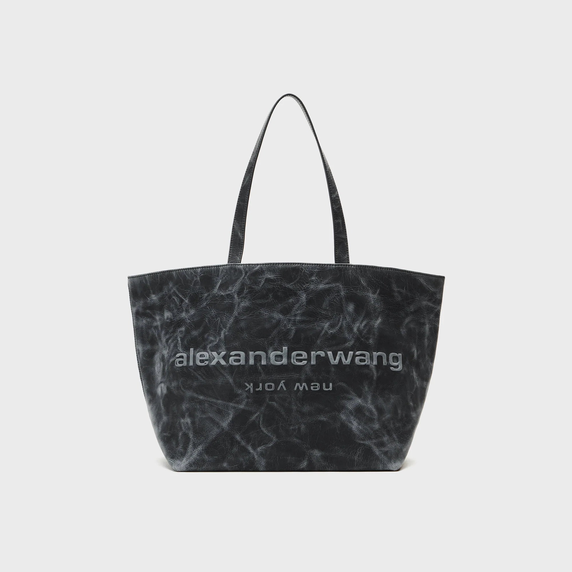Image of Alexander Wang Punch Tote - Distressed Grey