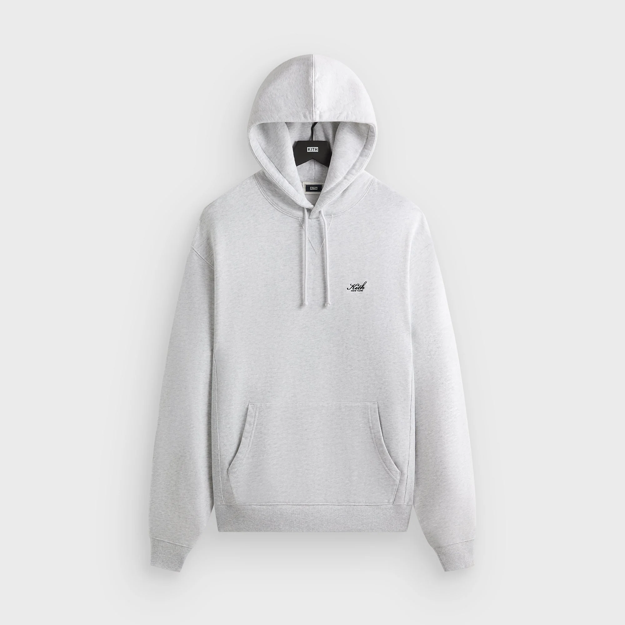 Image of Kith Williams III Hoodie - Light Heather Grey