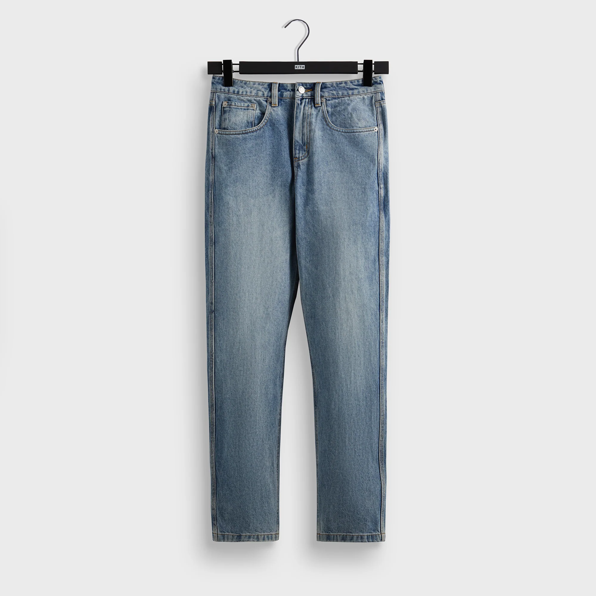 Image of Kith Centre Straight Jean - Dark Indigo