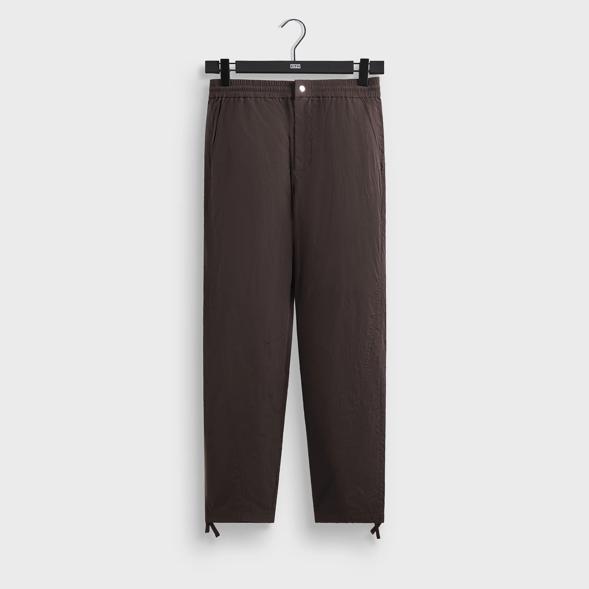 Image of Kith Wrinkle Nylon Mercer 8 Pant - Kindling