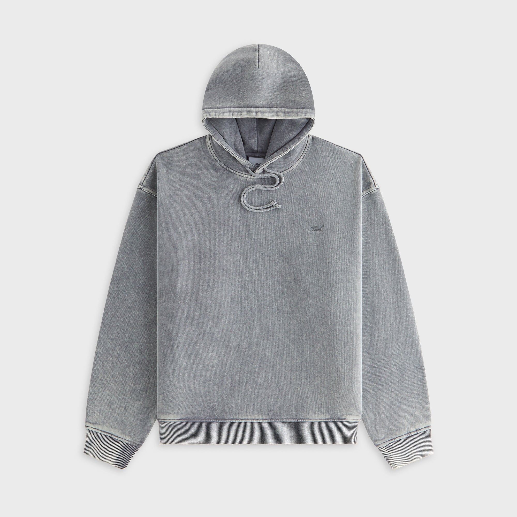 Image of Kith Women Maverick Sueded Hoodie - Statue