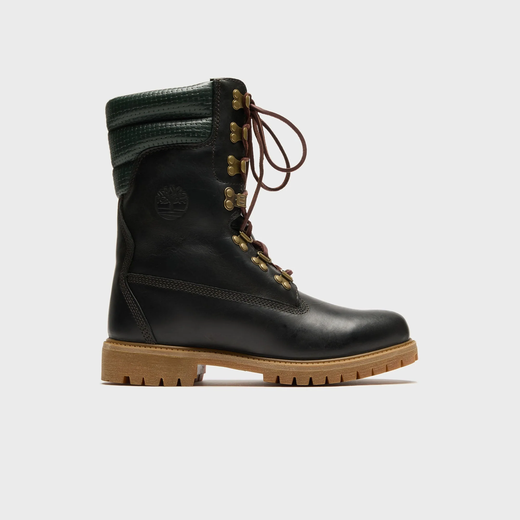 Image of Timberland Emerald Woods Waterproof Super Boot - Dark Green / Full Grain