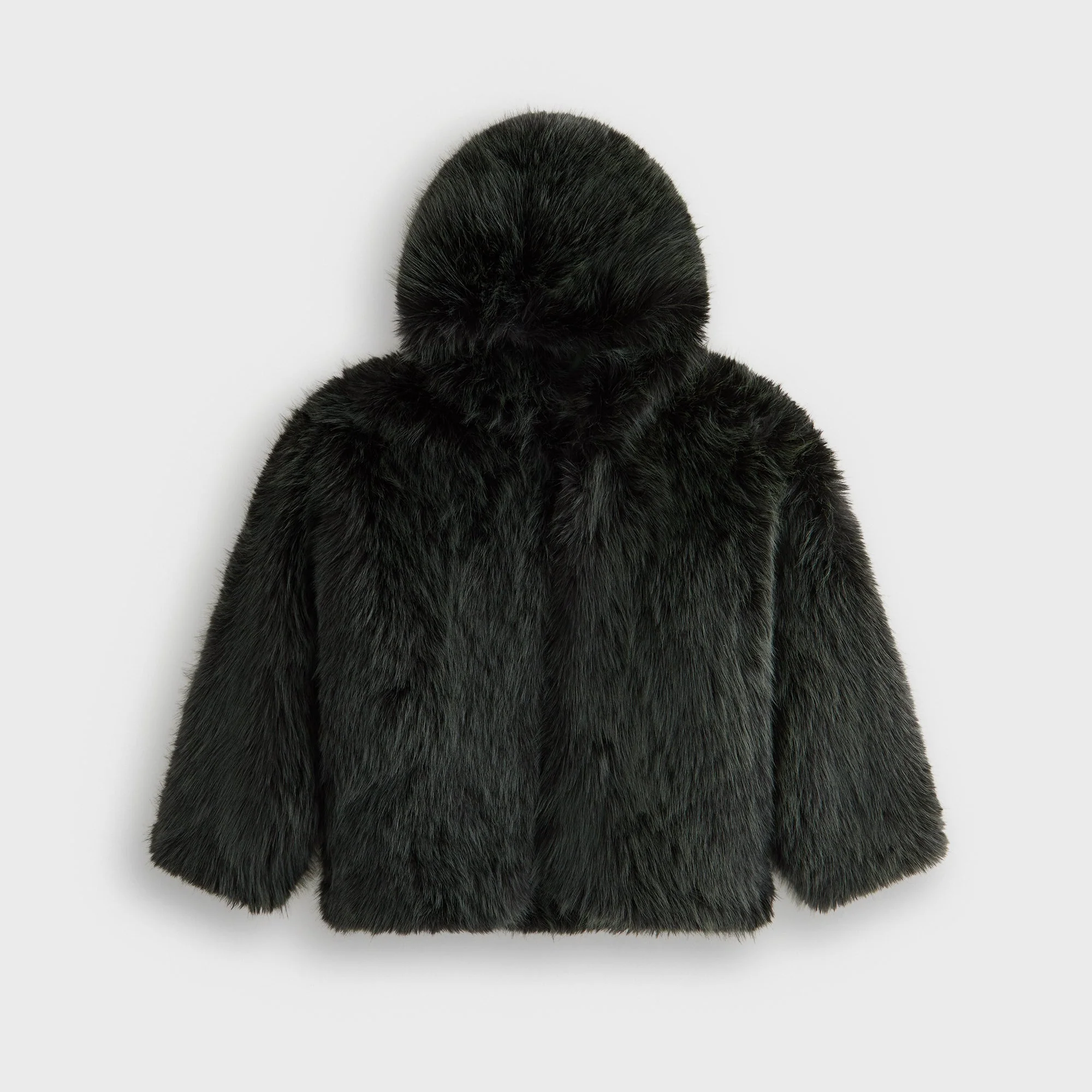 Image of Kith Women Parisa Fur Hooded Robe - Machine