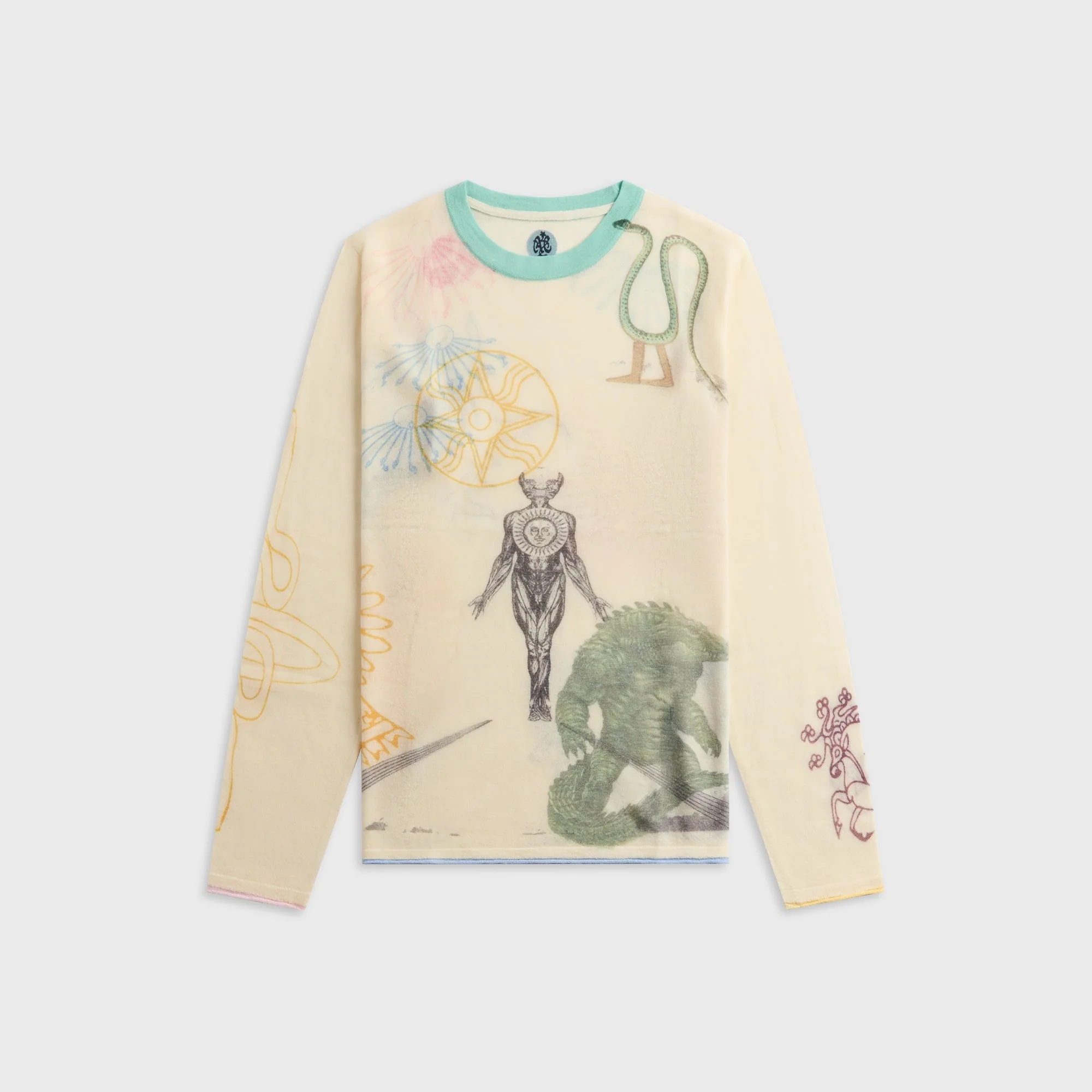 Image of ADRIAN CASHMERE Genesis Top - Multi
