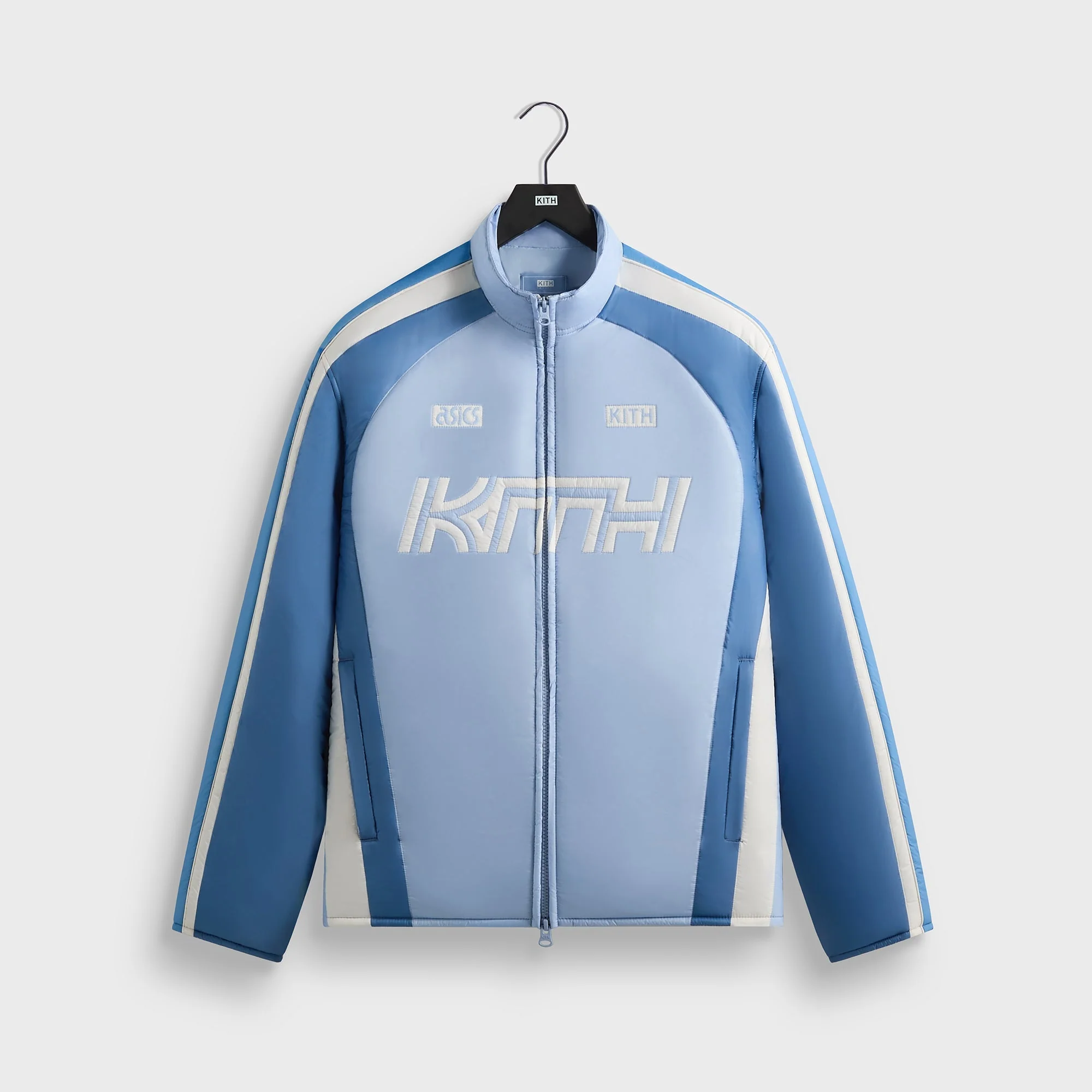 Image of Kith for ASICS Loyalty Exclusive Puffed Brixton Track Jacket - Voyage - PH