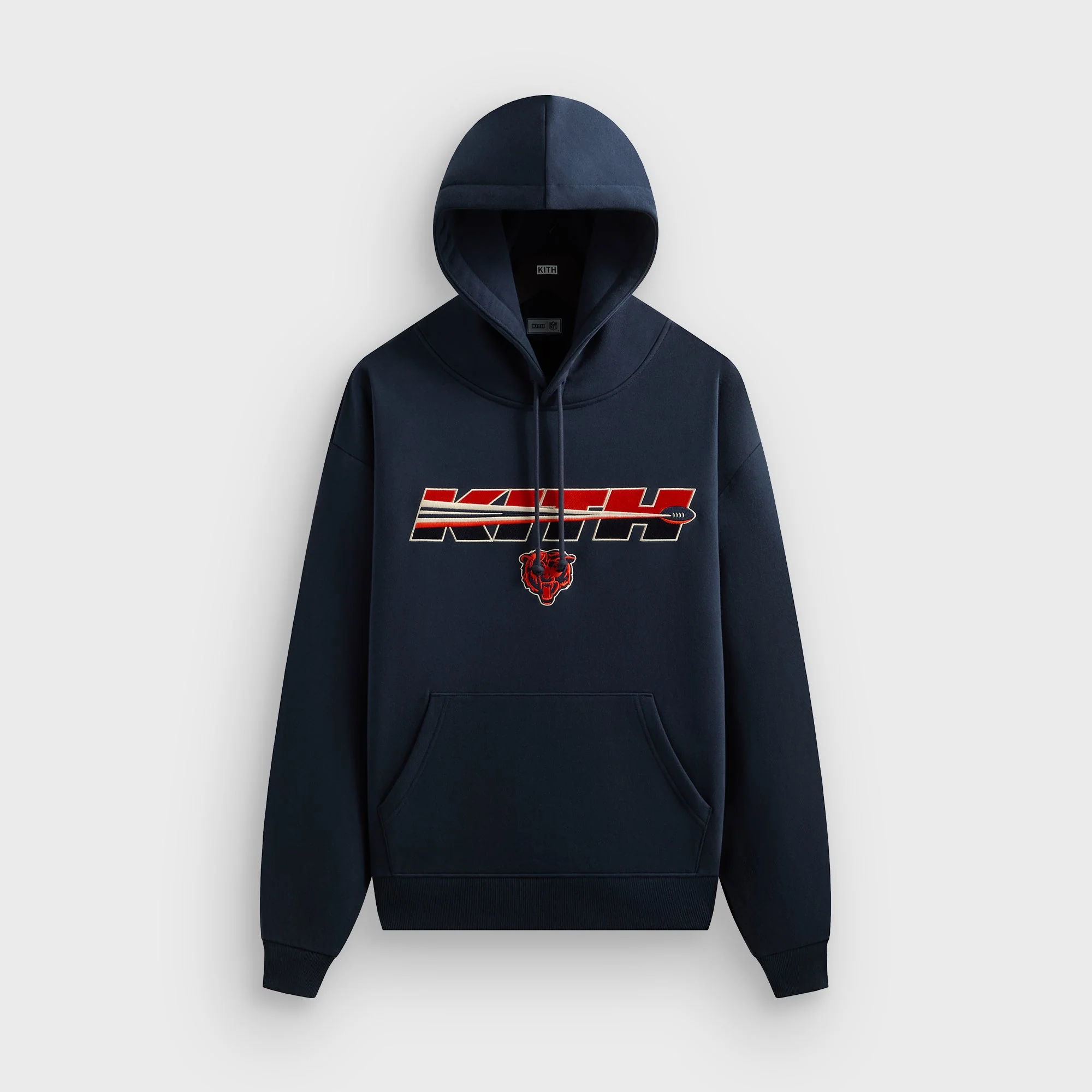 Image of Kith for the NFL Chicago Bears Vintage Nelson Hoodie - Nocturnal