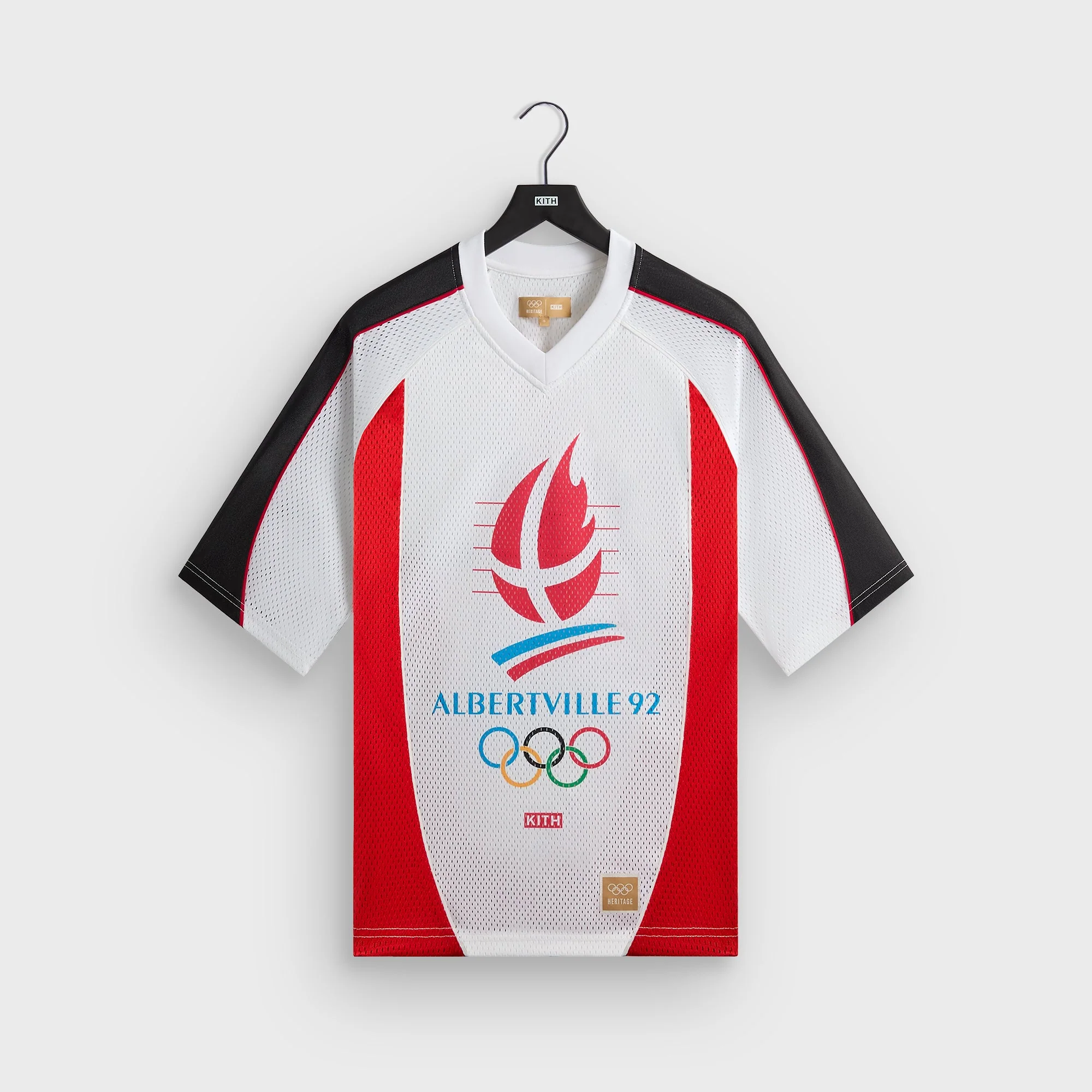 Image of Kith for Olympics Heritage Marks Ryan Top - White