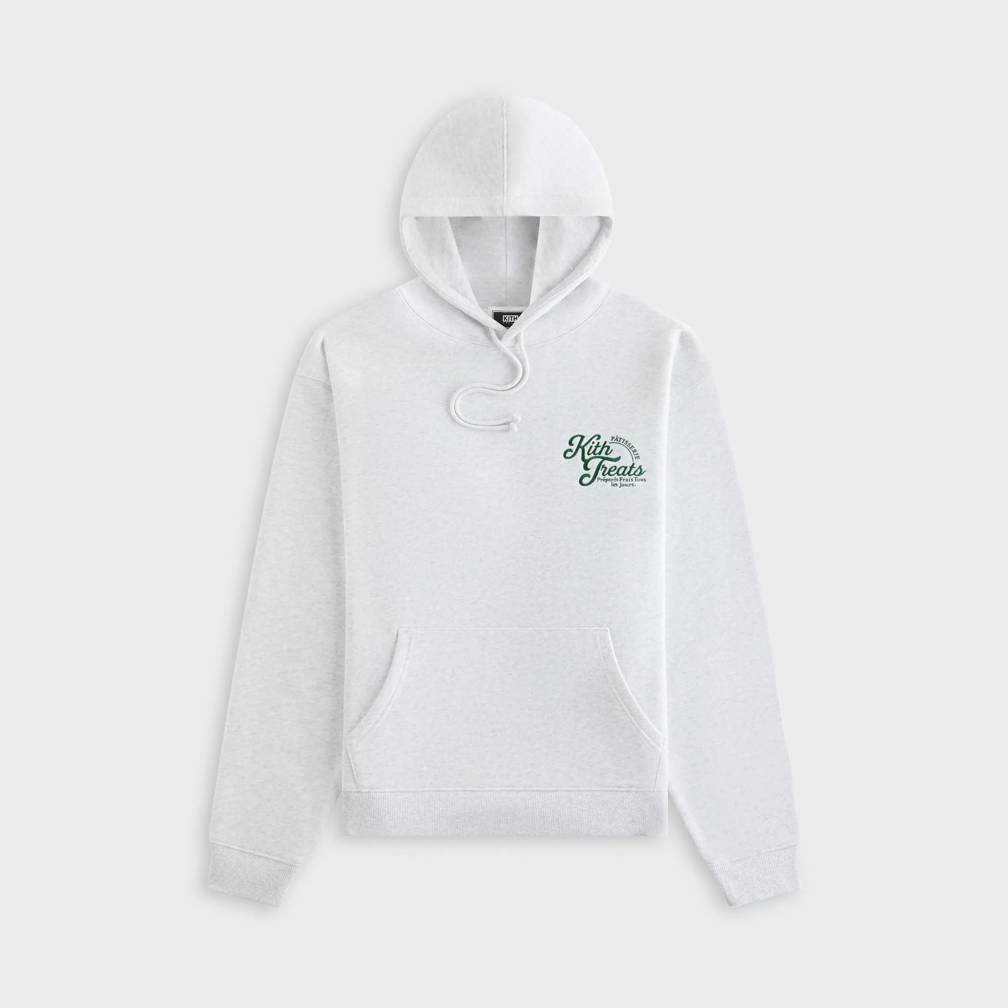 Image of Kith Treats Store Front Williams III Hoodie - Light Heather Grey