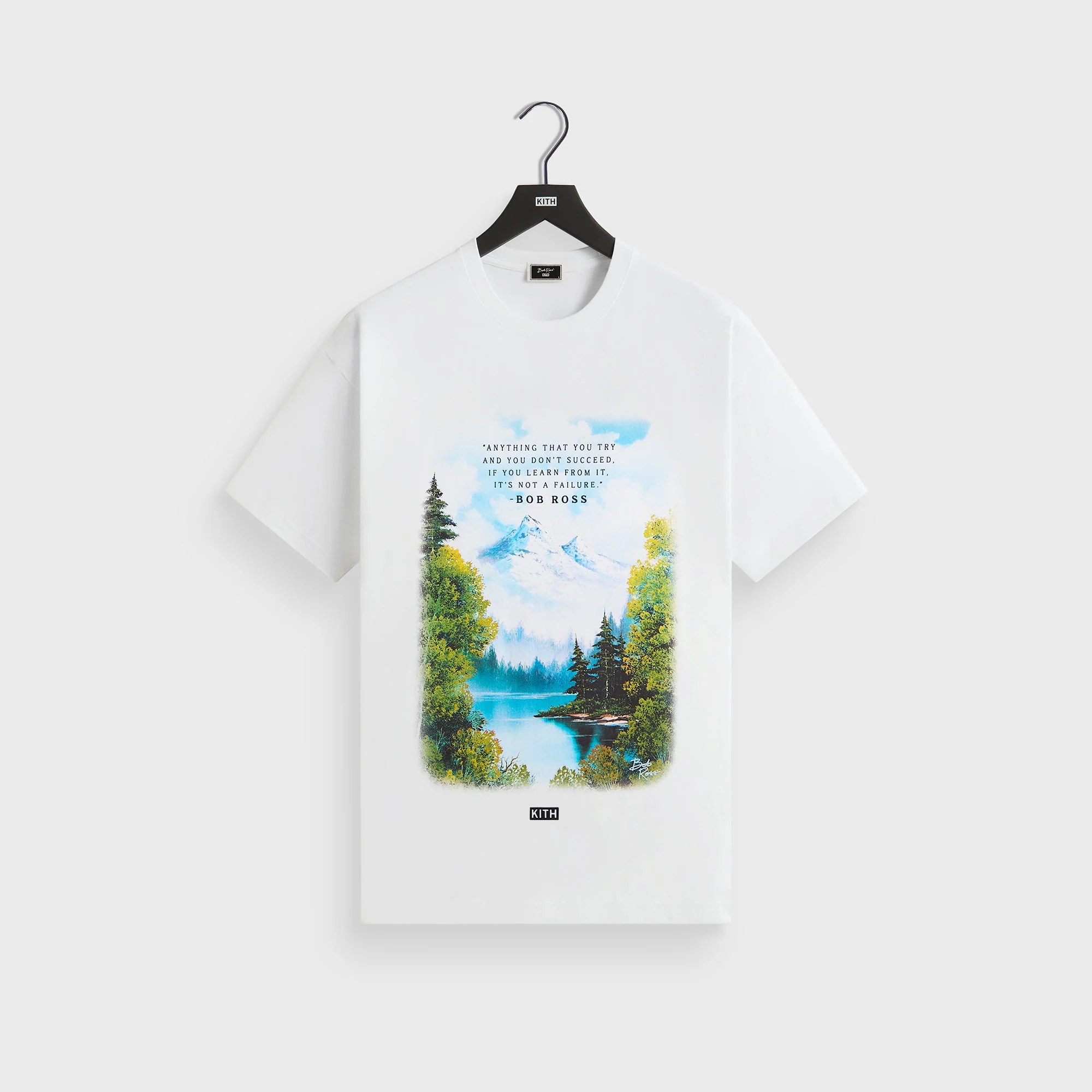 Image of Kith for Bob Ross Inspiration Vintage Tee - White
