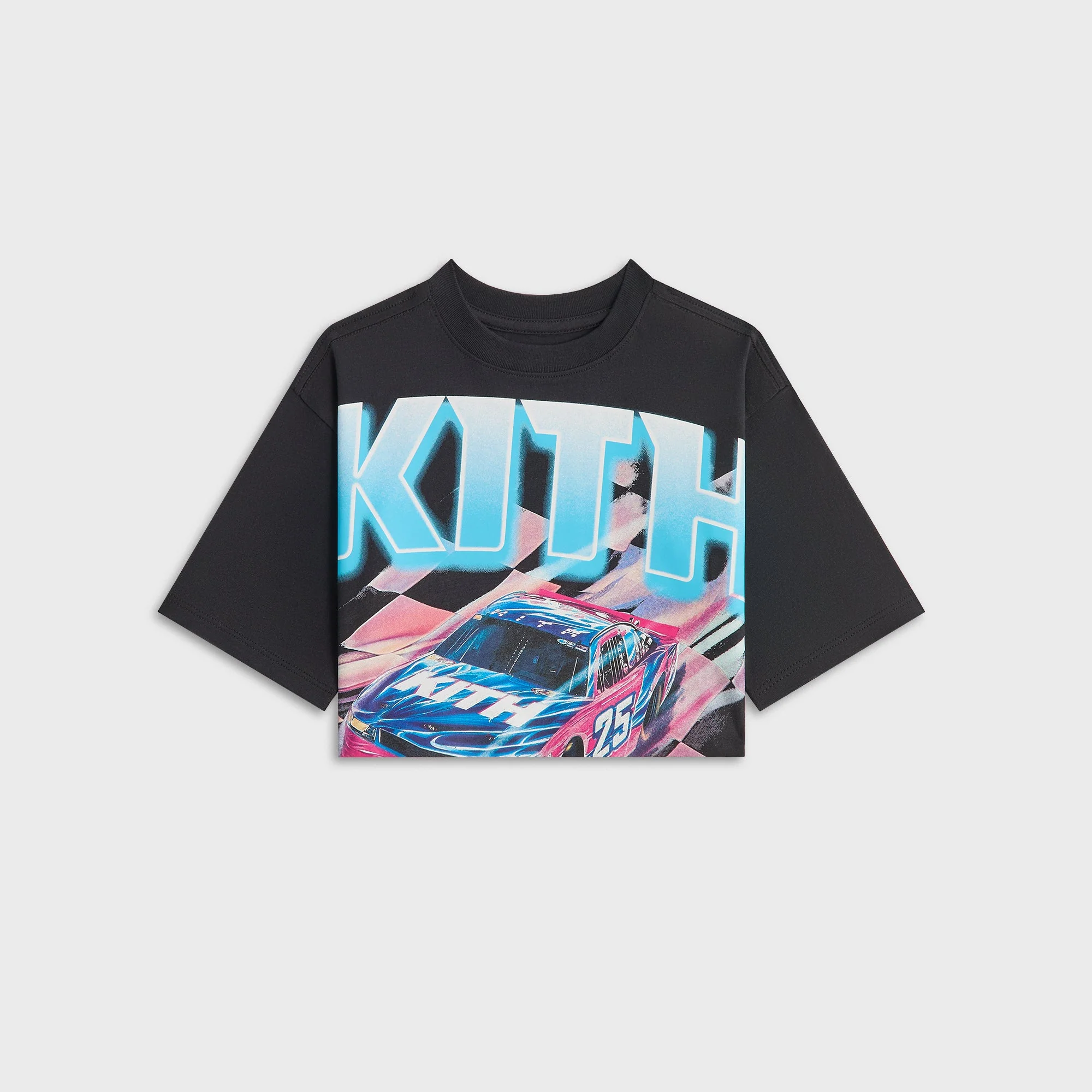 Image of Kith Kids Racing Fei Tee - Black