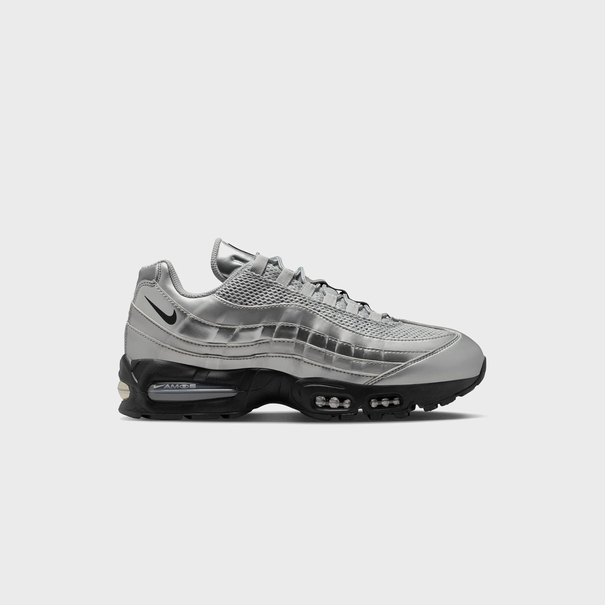Image of Nike Air Max 95 Big Bubble - Metallic Silver / Black