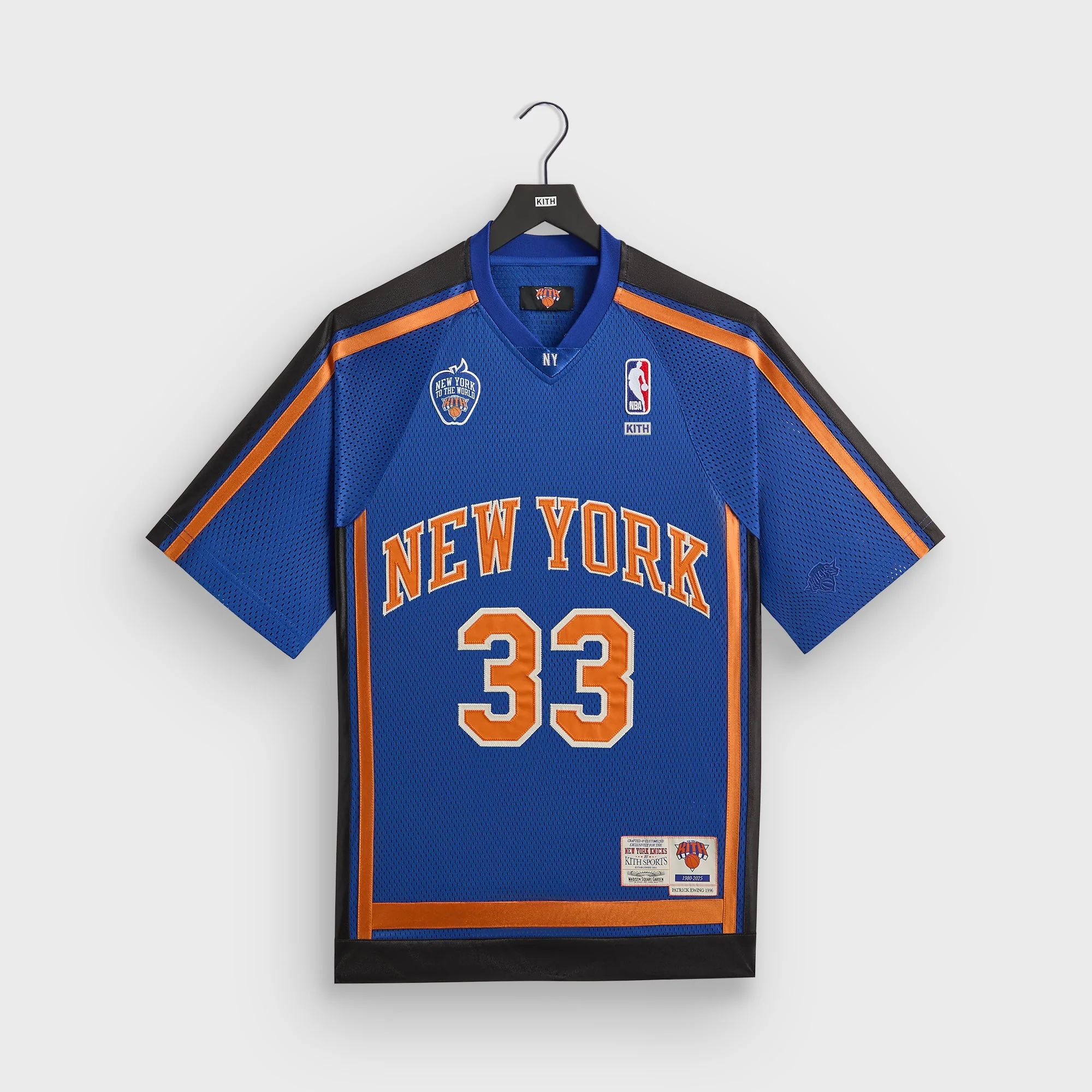 Image of Kith for the New York Knicks Patrick Ewing Mesh Shirt - Current