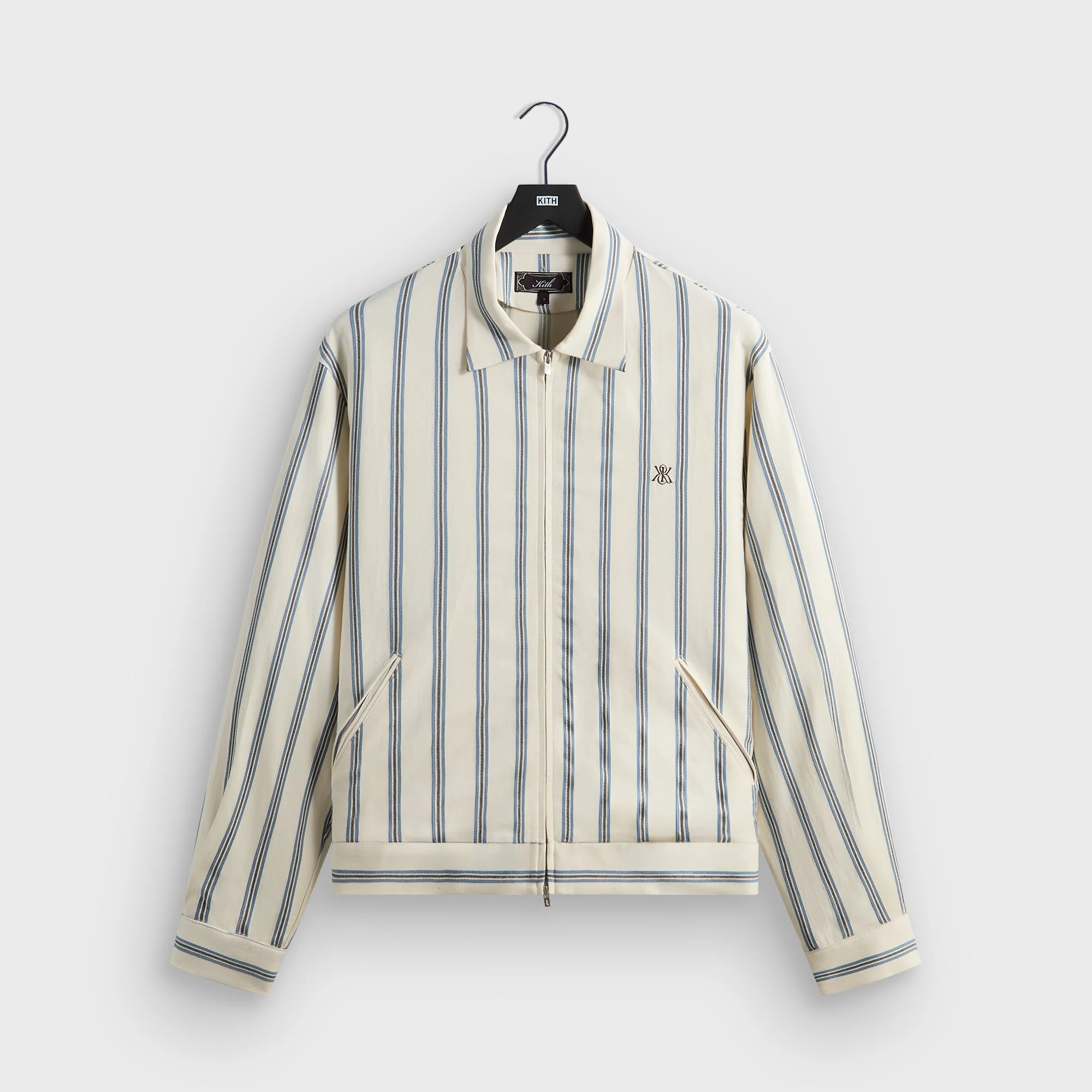Image of Kith Textured Stripe Connor Blouson Jacket - Ovation