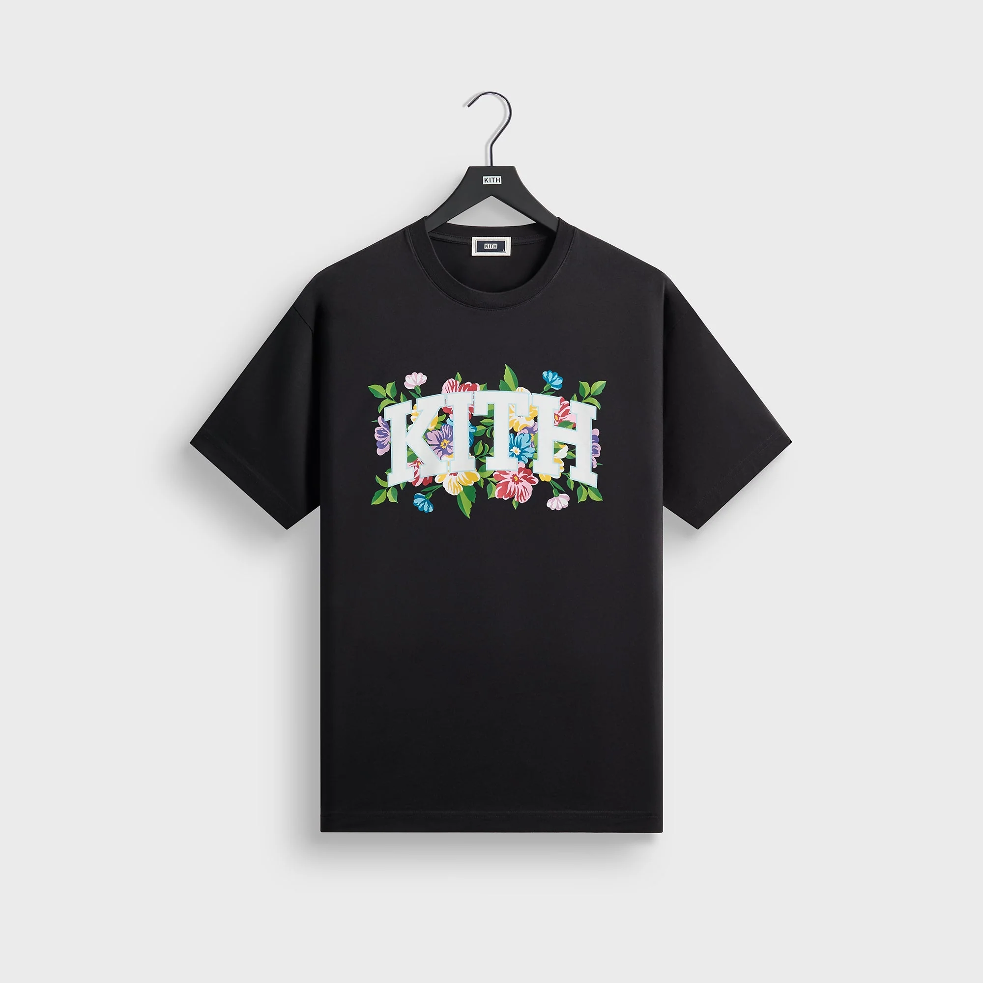 Image of Kith Floral Arch Tee - Black