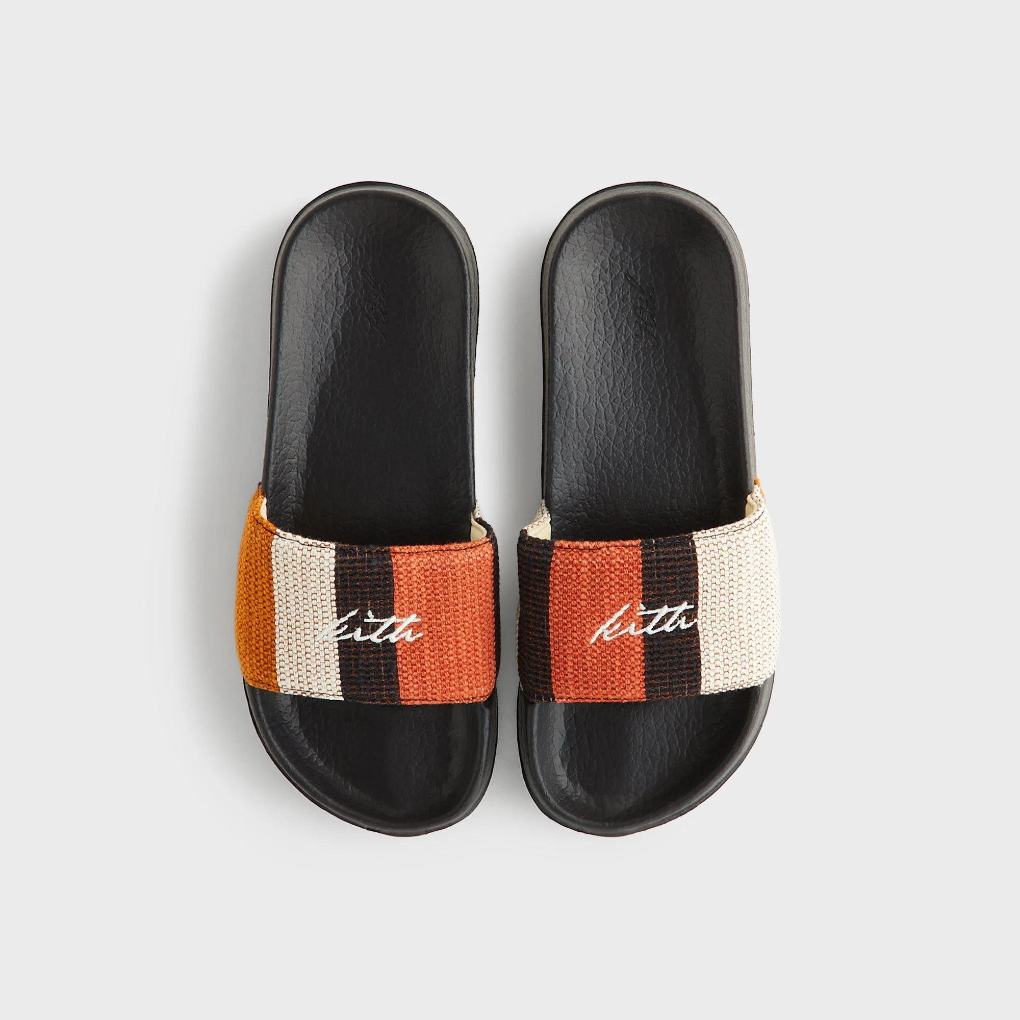 Image of Kith Women Stripe Slides - Flutter