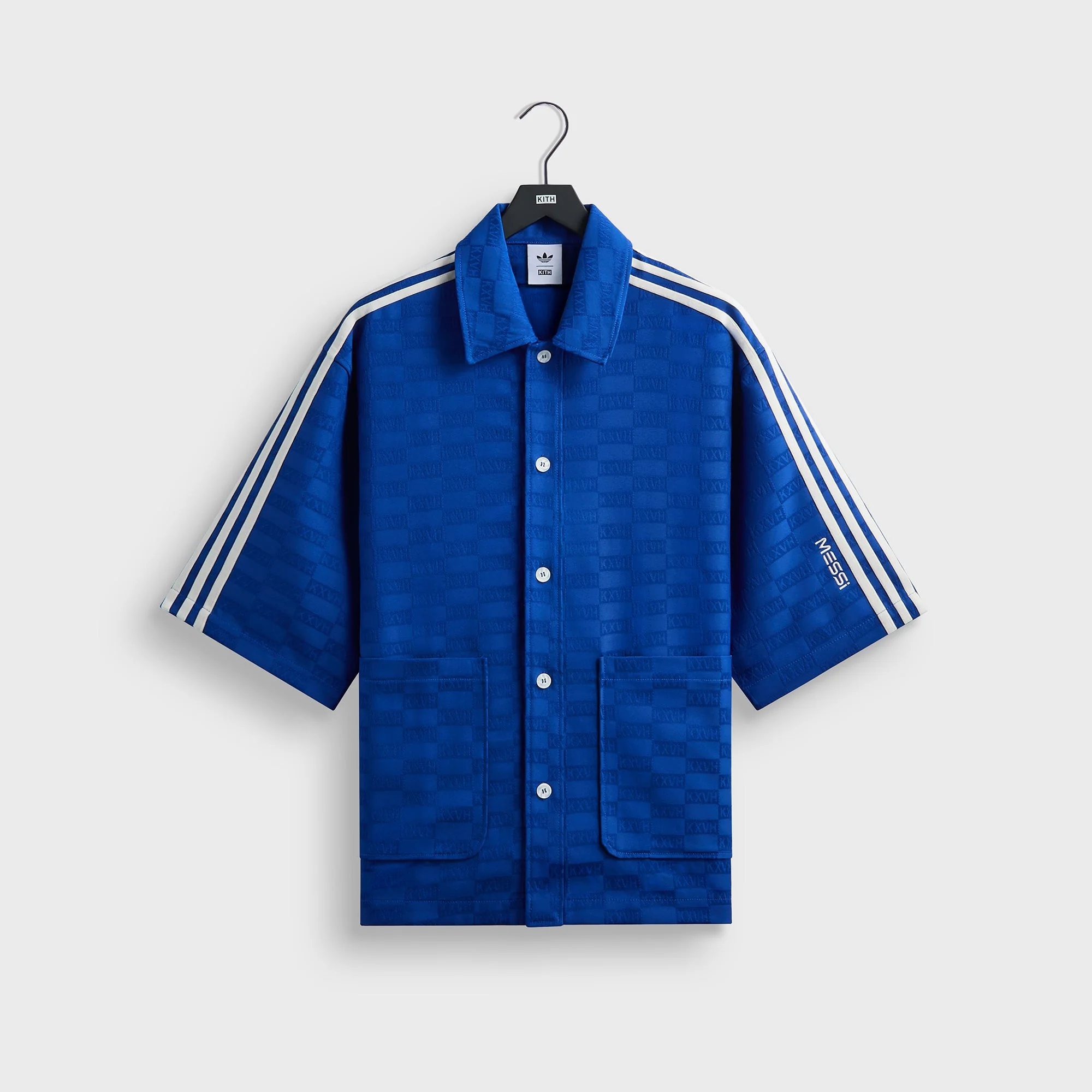 Image of Kith & Messi for adidas Football Monogram Shirt - Blue