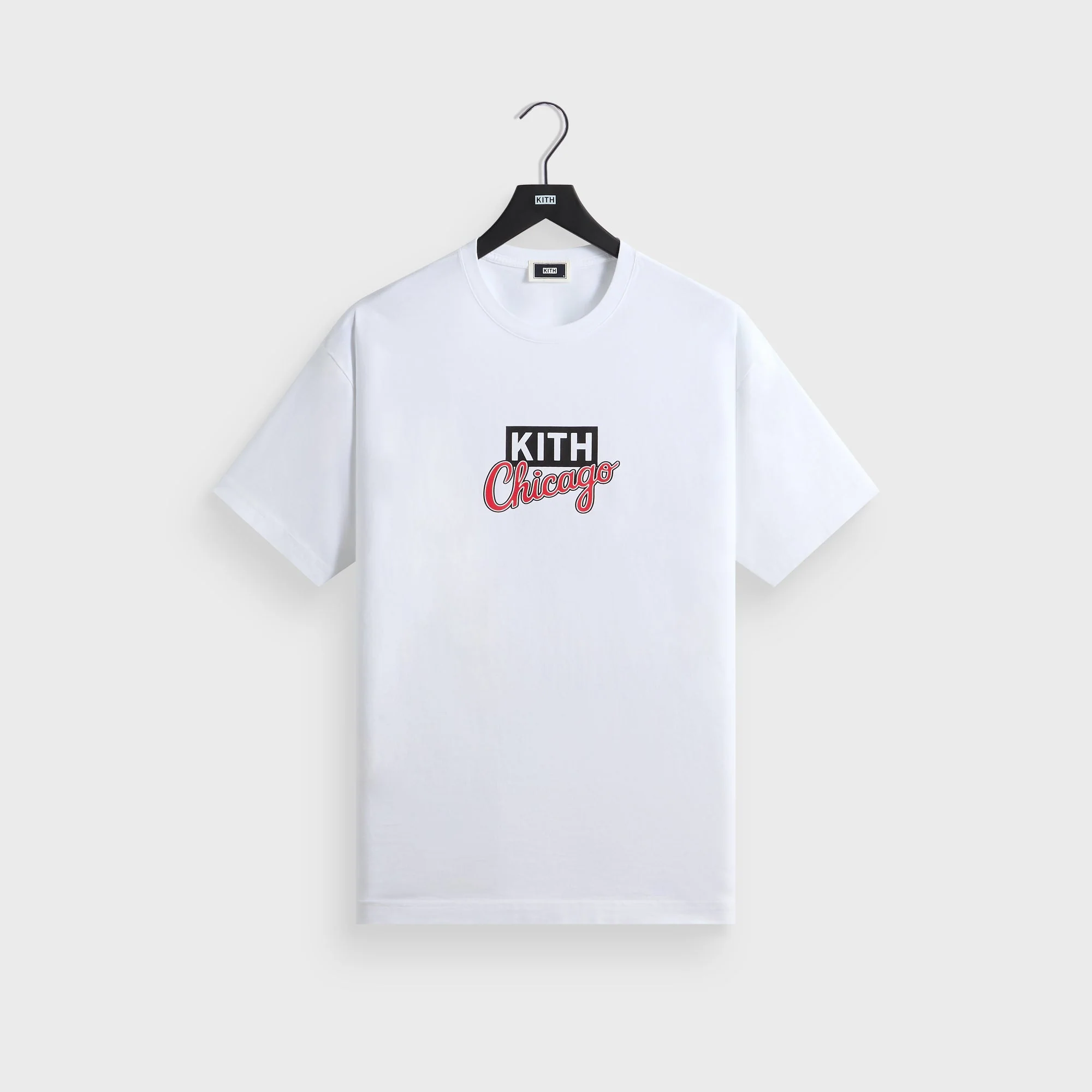 Image of Kith Chicago Classic Logo Tee - White