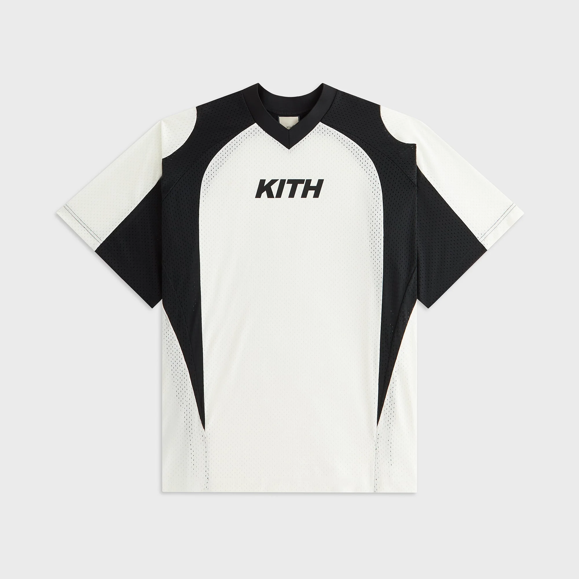 Image of Kith Women Ridley II Mesh Short Sleeve Tee - White