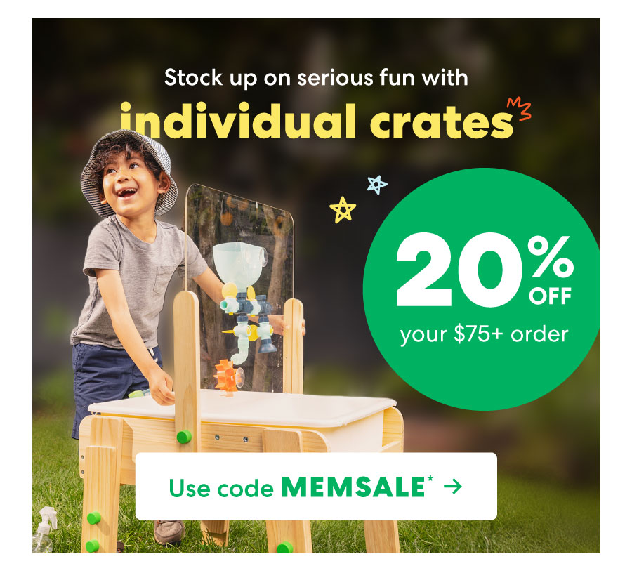 Use code MEMSALE ->
