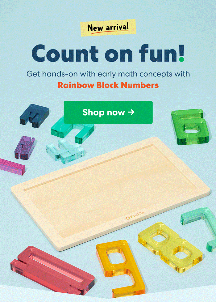 Count on fun! Get hands-on with early math concepst
