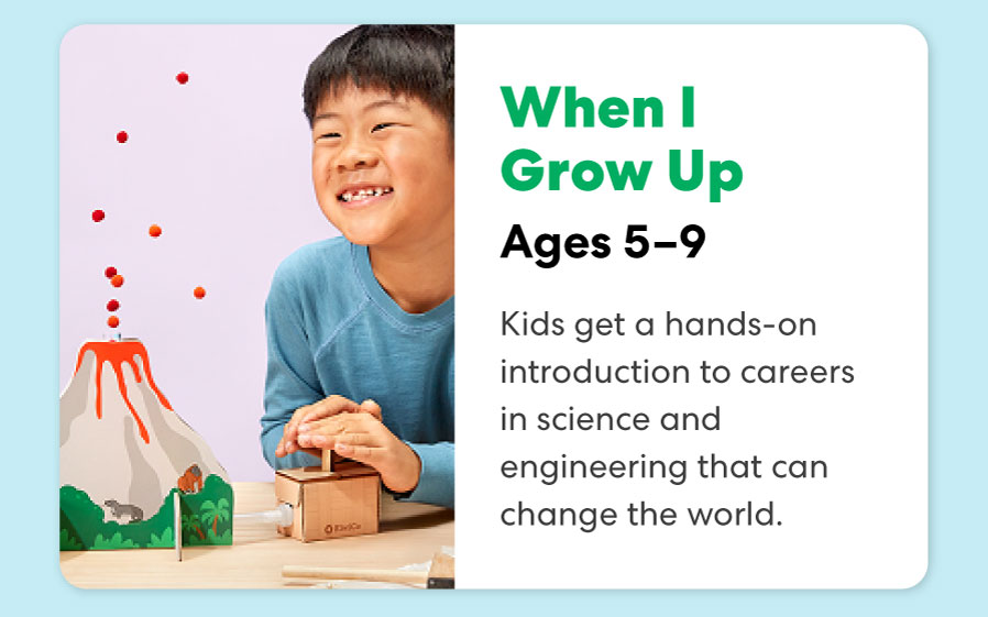 Explore real-world careers through pretend play and fun builds.