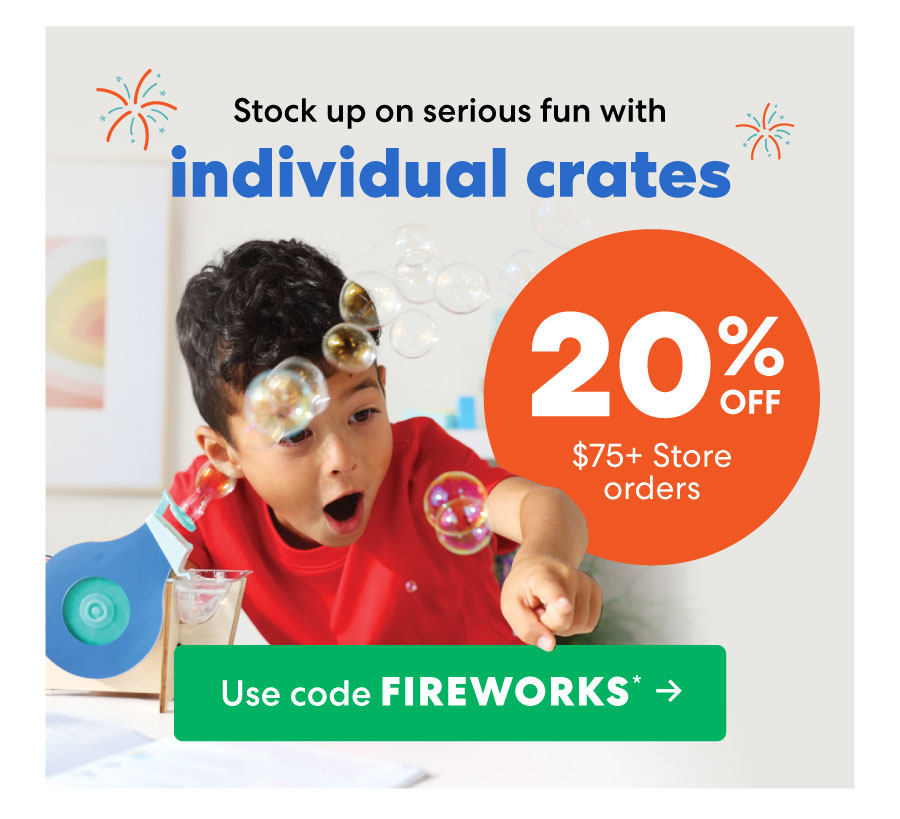Use code FIREWORKS ->