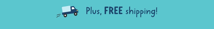 Plus, FREE shipping!