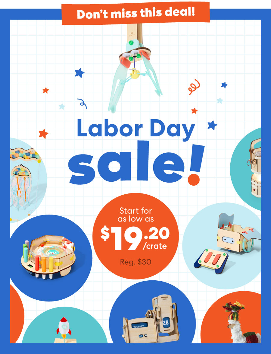 Use code LABORDAY ->