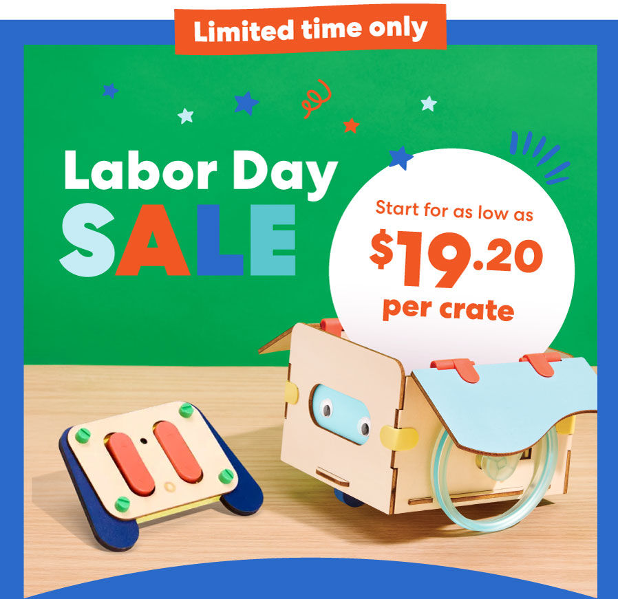 Use code LABORDAY ->