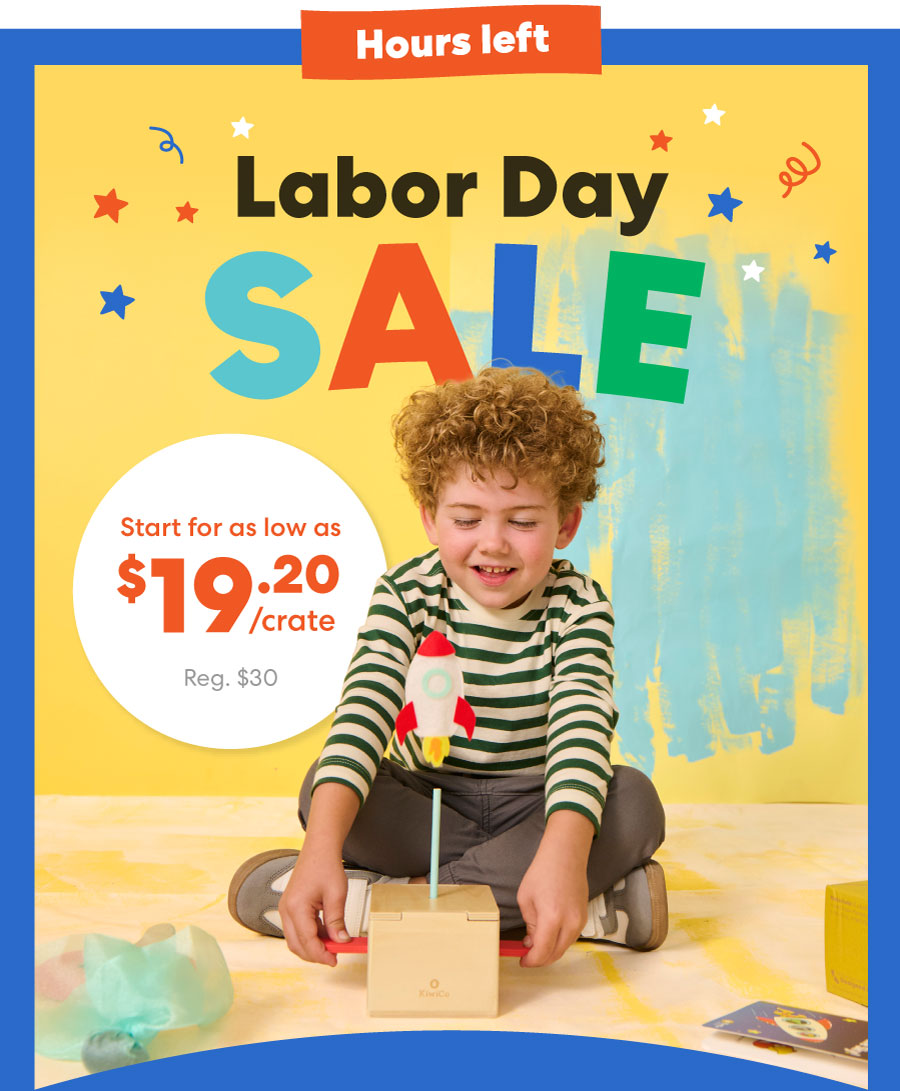 Use code LABORDAY ->