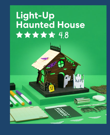 Light-Up Haunted House
