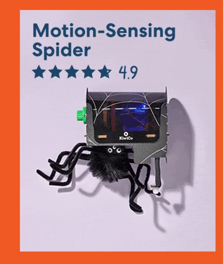 Motion-Sensing Spider 4.9