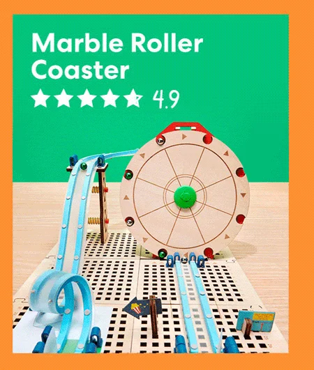 Marble Roller Coaster