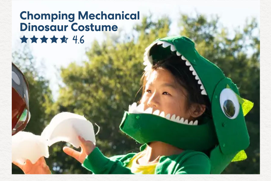 Chomping Mechanical Dinosaur Costume