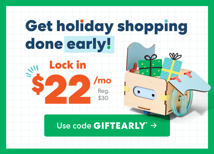 Get holiday shopping done early!