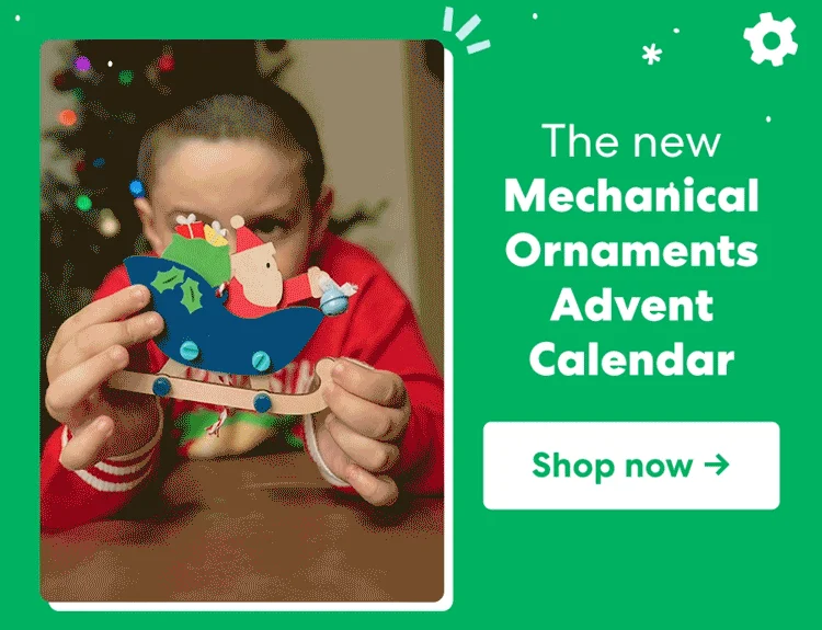 The new Mechanical Ornaments Advent Calendar