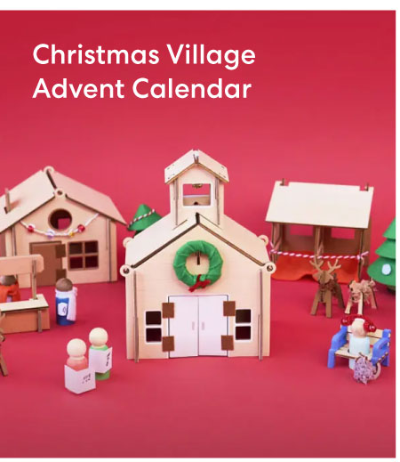 Christmas Village Advent Calendar