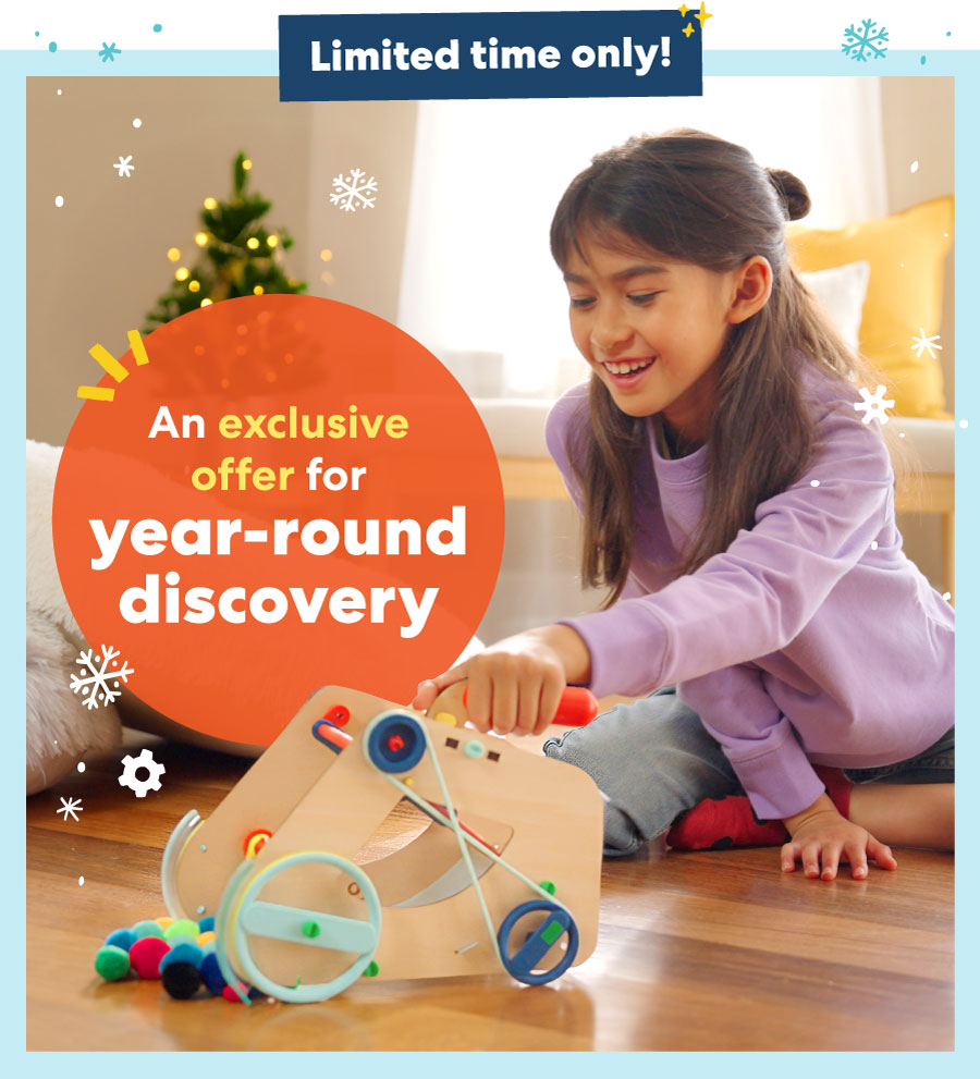 Limited time only! An exclusive offer for year-round discovery