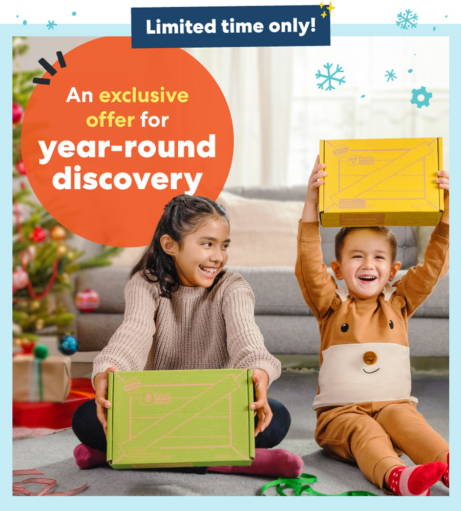 Limited time only! An exclusive offer for year-round discovery