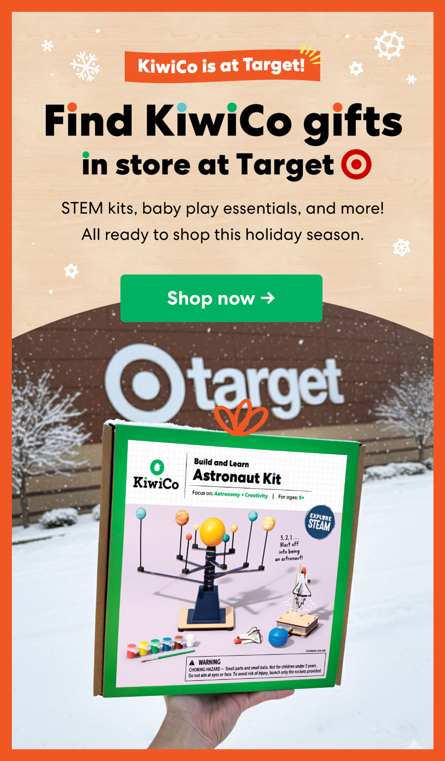Find KiwiCo gifts in store at Target