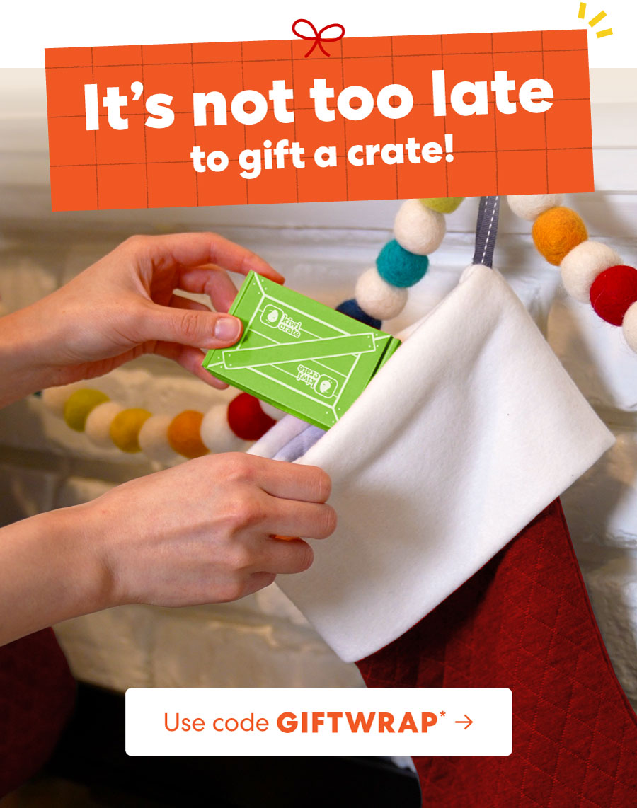 Need a last-minute gift? KiwiCo's got you covered!