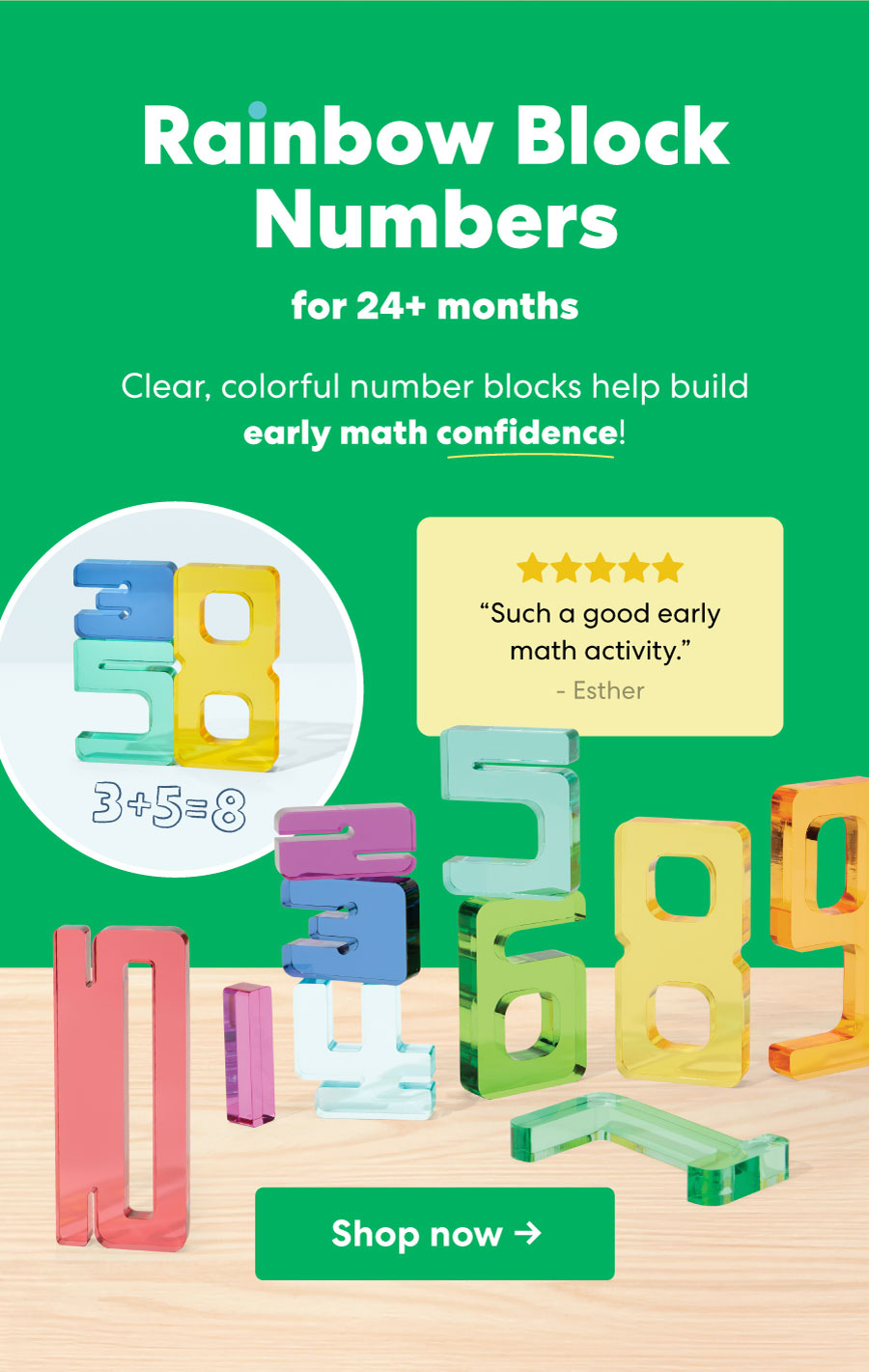 Rainbow Block Numbers