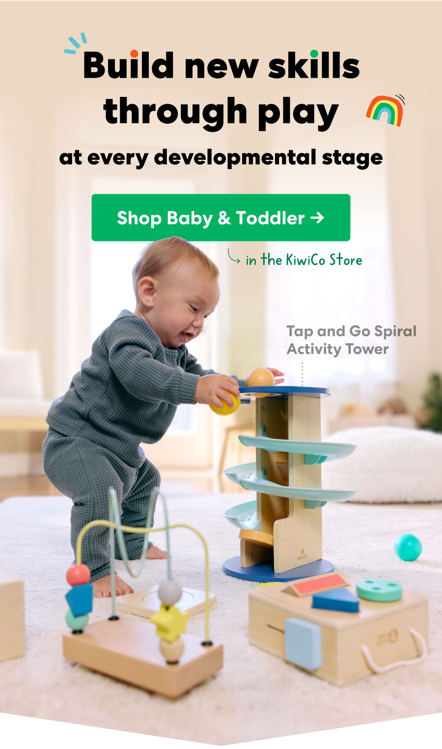 Build new skills through play! Shop Baby & Toddler