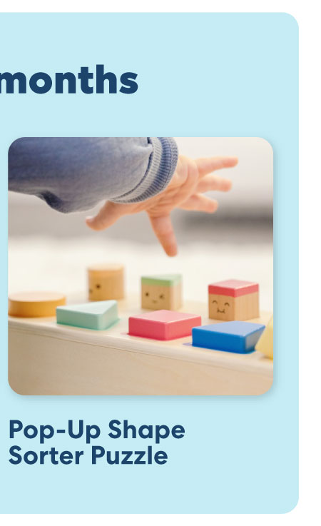 Pop-Up Shape Sorter Puzzle