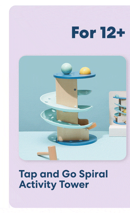 Tap and Go Spiral Activity Tower